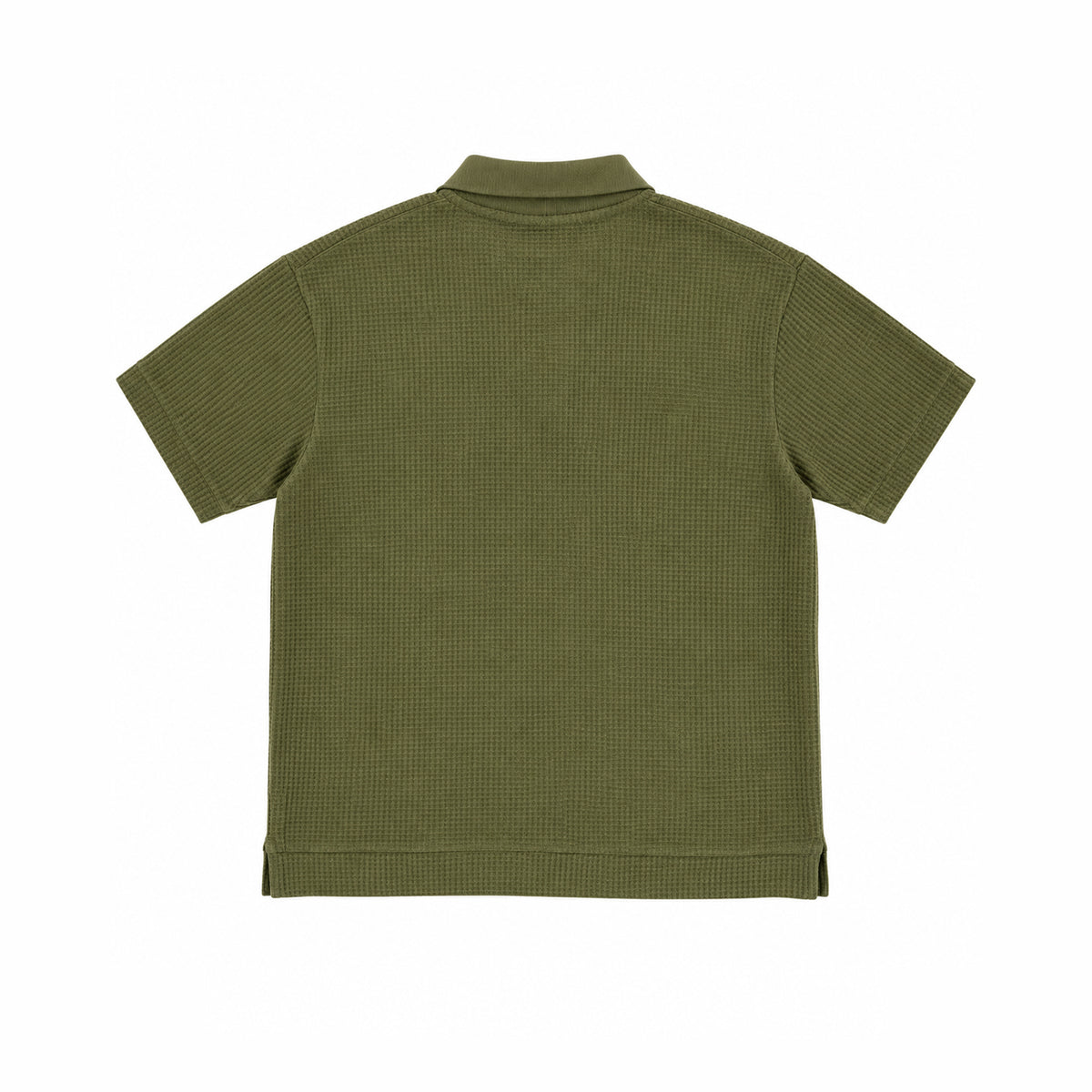 Camiseta polo verde Grr!z - trasera