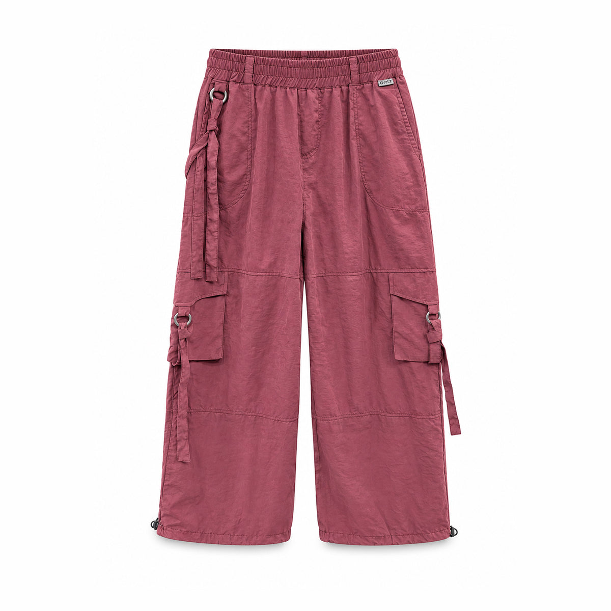 Pantalón cargo rosa Grr!z, vista frontal