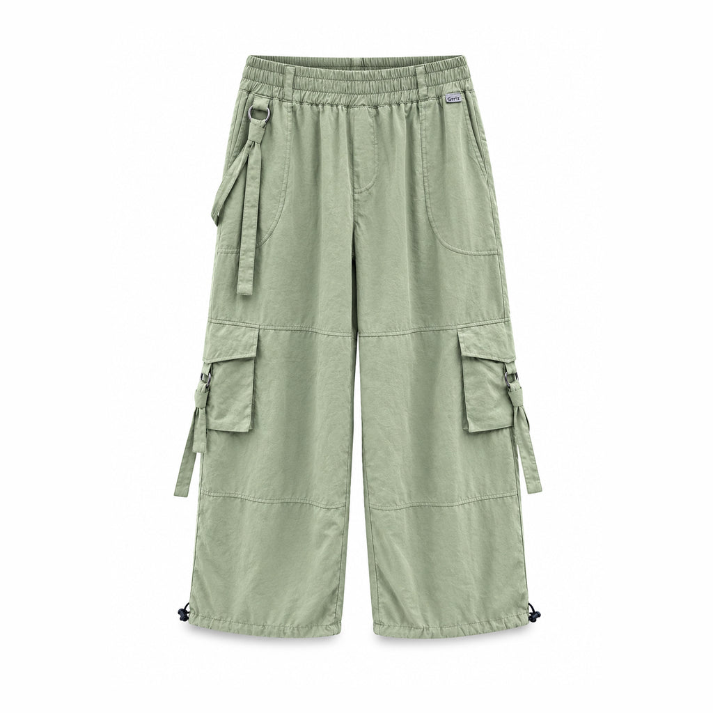 Pantalón cargo verde Grr!z, vista frontal