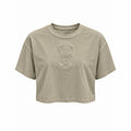 Camiseta Tulum beige mujer vista frontal